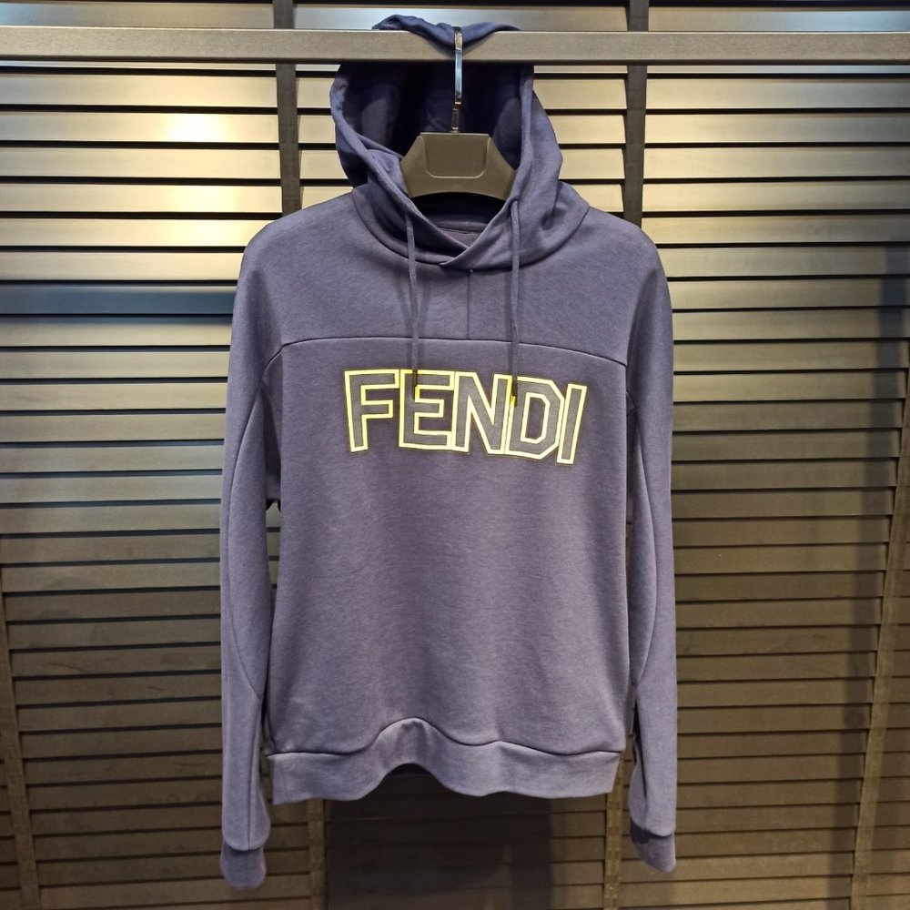 Fendi Navy Blue Hoodie - Large - Never Worn